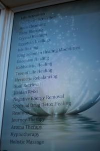 Healings Offered